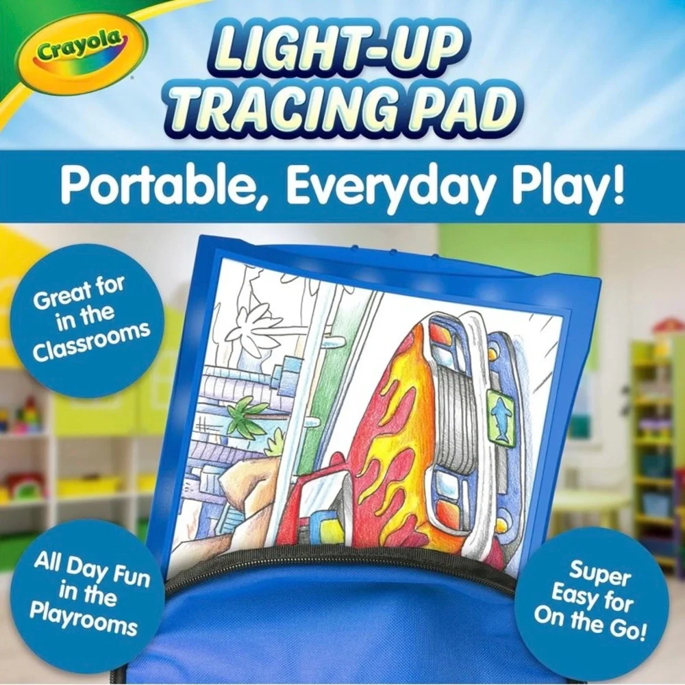 Crayola Light-Up Tracing Pad - Bright Blue